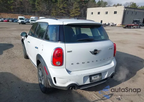 2016 Mini Countryman Cooper S z USA, uszkodzony, nr VIN WMWZC5C53GWU00237